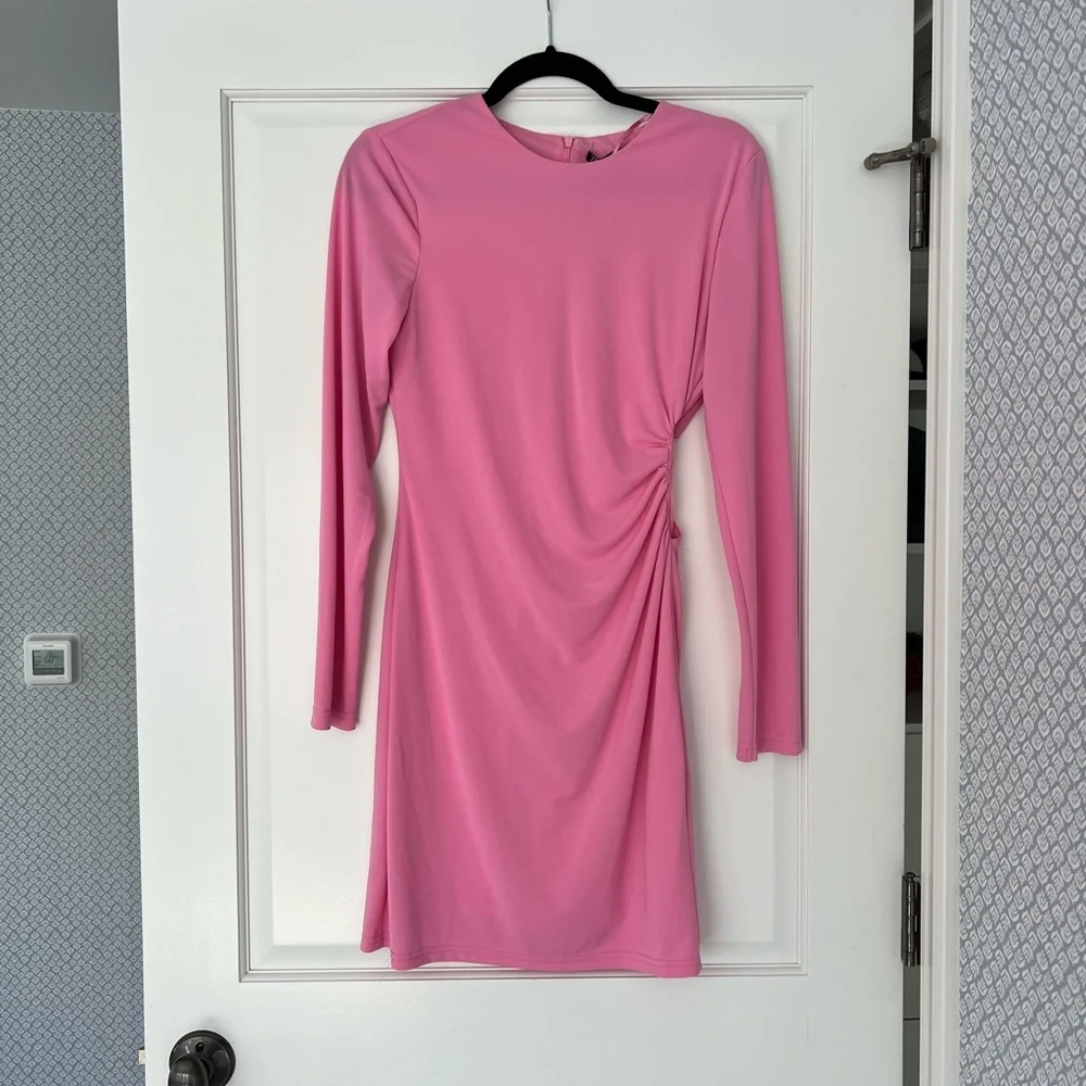 Zara Pink Heart Cut-Out Barbie Dress - Picture 4 of 8